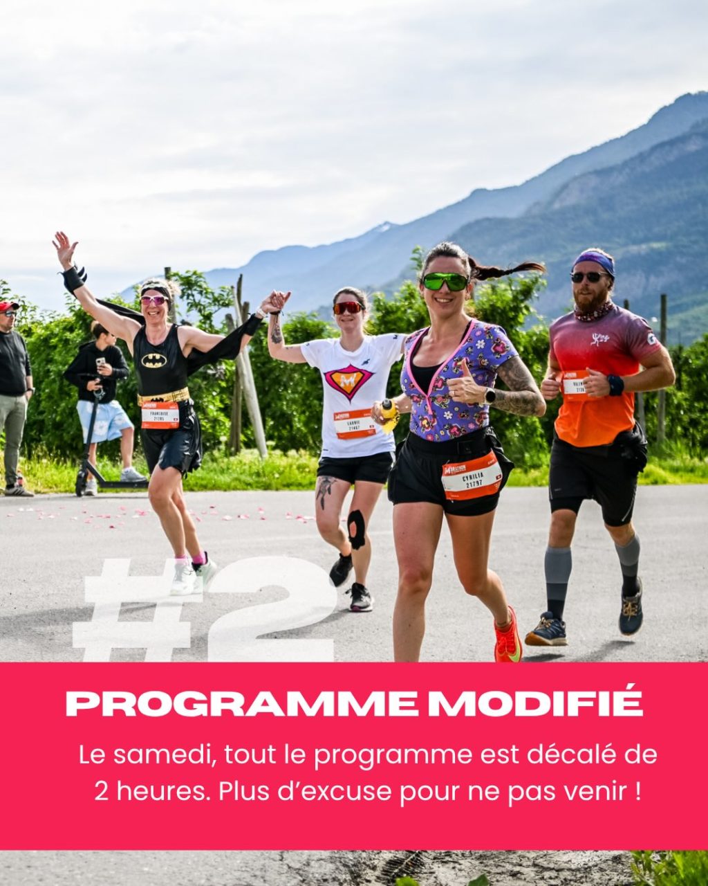 Instagram post from marathonvalais. This post is in position 2.
