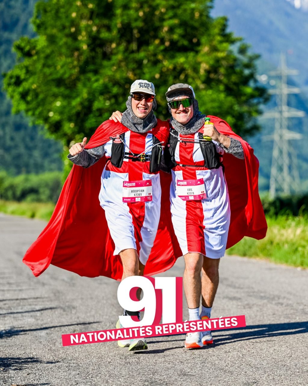 Instagram post from marathonvalais. This post is in position 3.