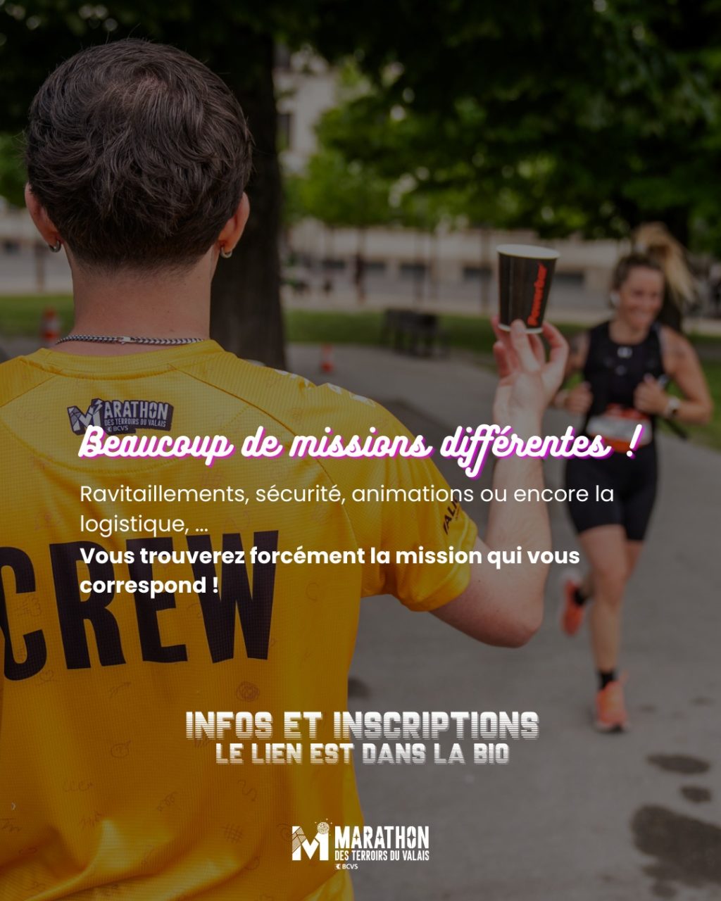 Instagram post from marathonvalais. This post is in position 1.