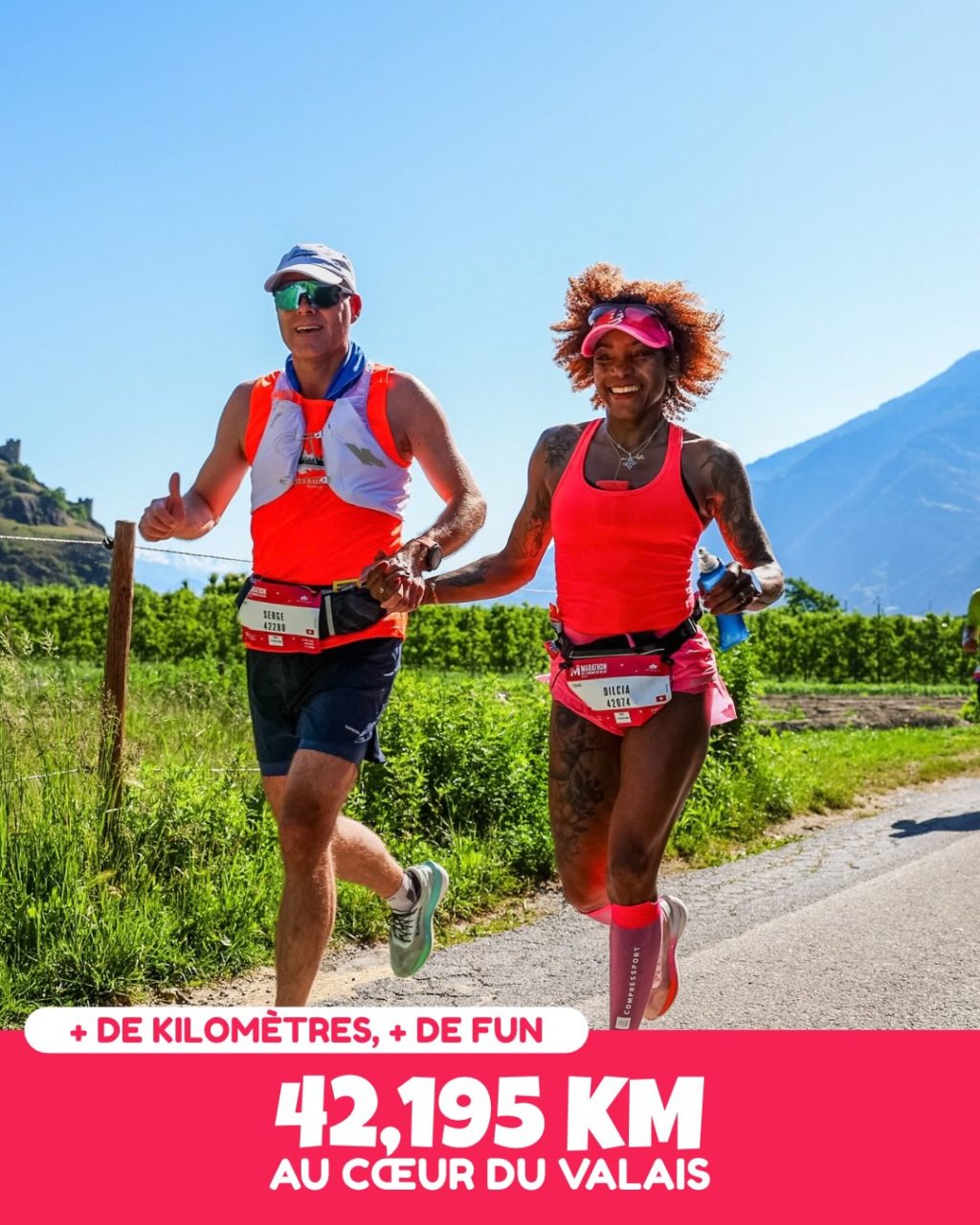Instagram post from marathonvalais. This post is in position 1.