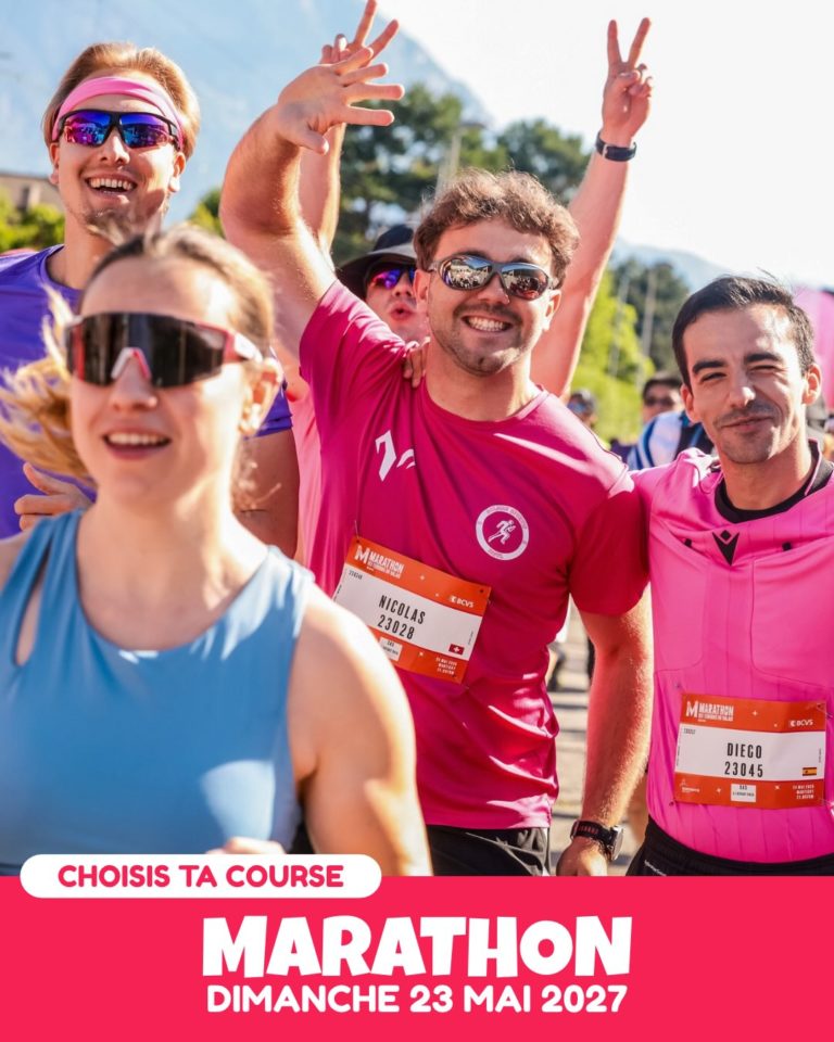 Instagram post from marathonvalais. This post is in position 1.